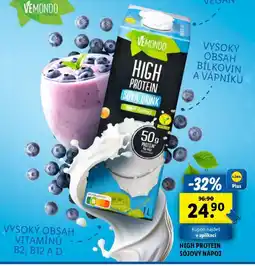 Lidl High protein sójový nápoj nabídka