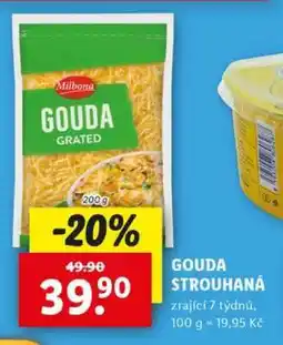 Lidl Milbona Gouda Grated nabídka