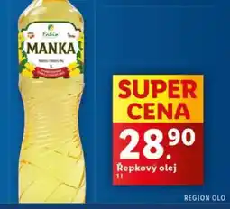 Lidl Manka Řepkový olej nabídka