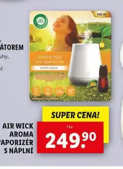 Lidl Airwick aroma vaporuzér s náplní nabídka