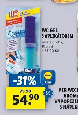 Lidl W5 gel s aplikátorem nabídka