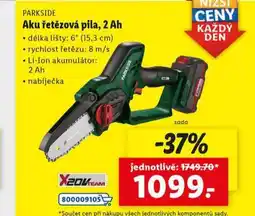 Lidl Aku řetězová pila nabídka