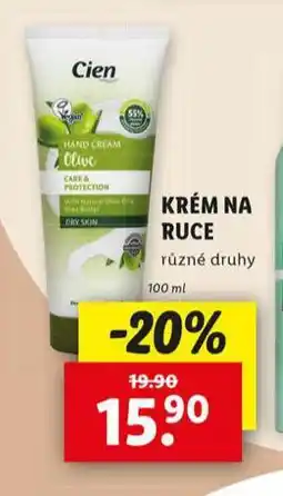 Lidl Cien krém na ruce nabídka