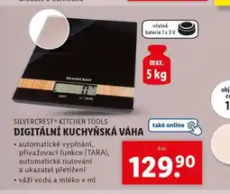 Lidl Digitální kuchyňská váha nabídka