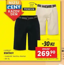 Lidl Kraťasy nabídka