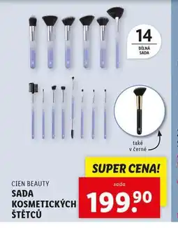 Lidl Sada kosmetických štětců nabídka