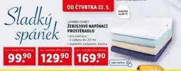 Lidl Žerzejové napínací prostěradlo 90-100 x 200 cm nabídka
