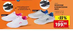 Lidl Sportovní a volnočasová obuv nabídka