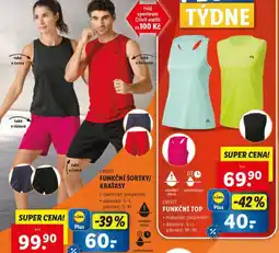 Lidl Dámský funkční top nabídka