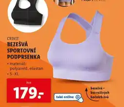 Lidl Bezešvá sportovní podprsenka nabídka