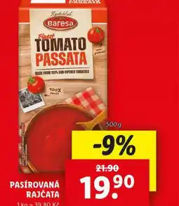 Lidl Pasírovaná rajčata nabídka