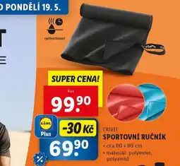 Lidl Sportovní ručník nabídka