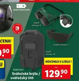 Lidl Svářecí brýle / svářecí štít nabídka