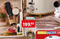Lidl Elektrický mlýnek na sůl a pepř nabídka