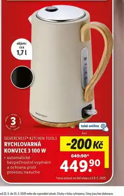 Lidl Rychlovarná konvice nabídka