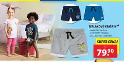 Lidl Teplákové kraťasy nabídka