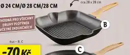 Lidl Pánev z hliníkové oceli 28 cm nabídka