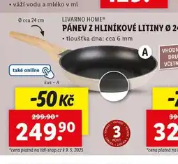 Lidl Pánev z hliníkové oceli 24 cm nabídka