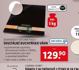 Lidl Digitální kuchyňská váha nabídka