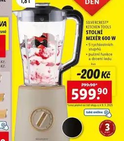 Lidl Stolní mixer 600 w nabídka