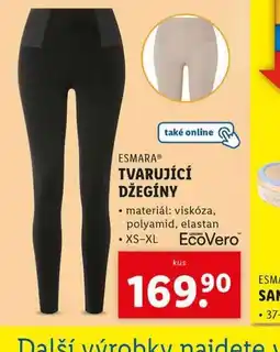 Lidl Tvarující džegíny nabídka