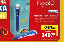 Lidl Kreativní sada s 3d perem nabídka