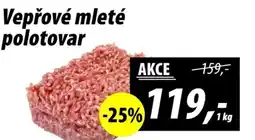 ZEMAN Vepřové mleté polotovar nabídka
