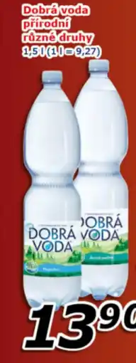 ESO MARKET Dobrá voda přírodní nabídka