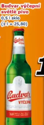 ESO MARKET Budvar výčepní světlé pivo nabídka