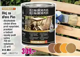 Hornbach HORNBACH Olej na dřevo Plus nabídka