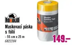 Maskovací páska s fólií