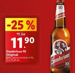 Lidl Gambrinus 10 Originál nabídka