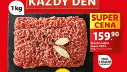 Lidl Hovězí mleté maso 100 % nabídka