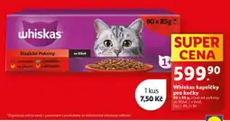Lidl Whiskas kapsičky pro kočky nabídka
