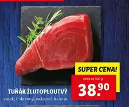 Lidl Tuňák žlutoploutvý nabídka