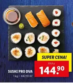 Lidl SUSHI PRO DVA nabídka