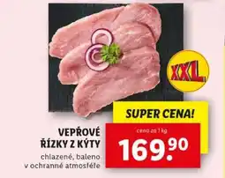 Lidl Vepřové řízky z kýty nabídka