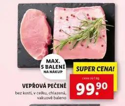 Lidl VEPŘOVÁ PEČENĚ nabídka