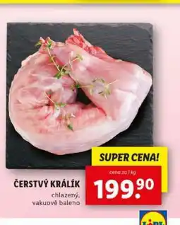 Lidl ČERSTVÝ KRÁLÍK nabídka