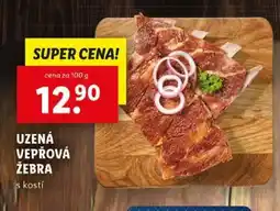 Lidl Uzená vepřová žebra nabídka