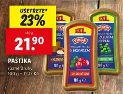 Lidl Pikok Bruselská paštika nabídka