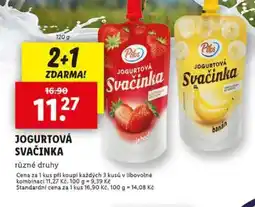 Lidl Jogurtová svačinka nabídka