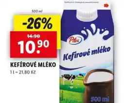 Lidl Kefírové mléko nabídka