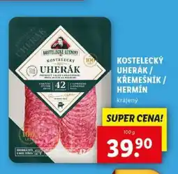 Lidl KOSTELECKÝ UHERÁK/ KŘEMEŠNÍK / HERMÍN nabídka