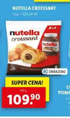 Lidl Nutella Croissant nabídka