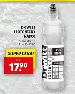 Lidl DR WITT ISOTONICKÝ NÁPOJ nabídka