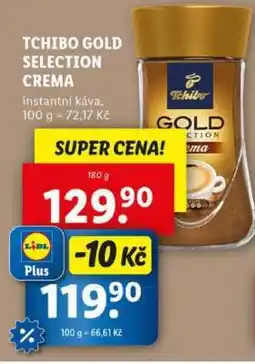 Lidl Tchibo Gold Selection, Crema nabídka
