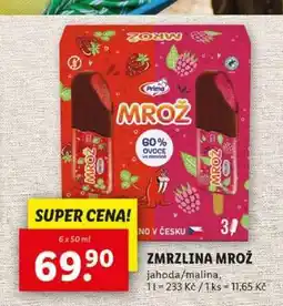 Lidl ZMRZLINA MROŽ nabídka