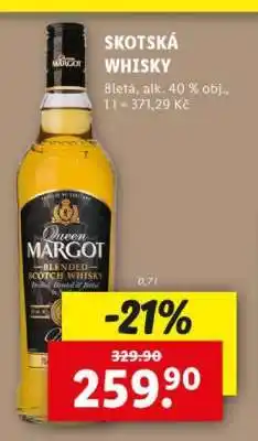 Lidl SKOTSKÁ WHISKY nabídka