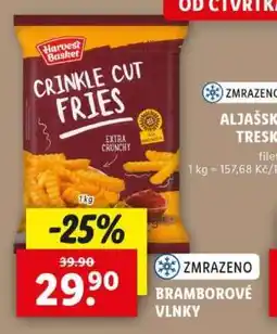 Lidl Bramborové vlnky nabídka